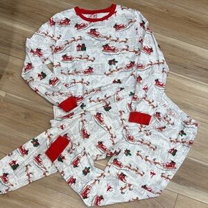 Place Red and White Holiday Pajama Set